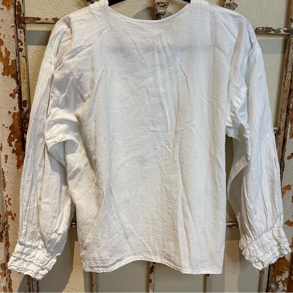 - Bohemian Chic Chiapas long sleeve  Blouse Mexican - Picture 2 of 9